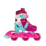 Patines Infantiles Convertibles 2En1 First Qmax Talla XS Pink Redicol - Imagen 3