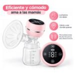 Extractor De Leche Materna Eléctrico Portátil Rosado BBL - Imagen 4