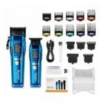 Combo Maquina Peluquera 2En1 Kemei KM-2797 Azul DB - Imagen 4