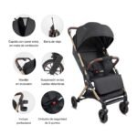Coche Travel System Compacto Micro Black Bebesit Redicol - Imagen 4