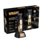 Maquina Peluquera Profesional WMARK NG-8038 Dorado DB - Imagen 4