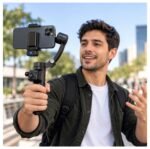Tripode Para Celular Gimbal Stabilizer 3 Axes L-10 Igoma - Imagen 5