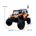 Carro Montable Eléctrico Distroyer Orange Prinsel Redicol - Imagen 5