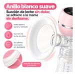 Extractor De Leche Materna Eléctrico Portátil Rosado BBL - Imagen 5