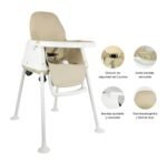 Silla Comedor 3En1 Smart Beige Bebesit Redicol - Imagen 5