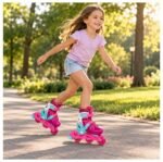 Patines Infantiles Convertibles 2En1 First Qmax Talla XS Pink Redicol - Imagen 6