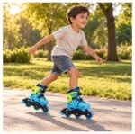 Patines Infantiles Convertibles 2En1 First Qmax Talla XS Blue Redicol - Imagen 6