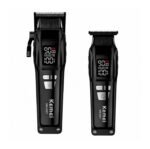 Combo Maquina Peluquera 2En1 Kemei KM-2797 Negro DB