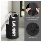 Cesta Resistente Para Ropa Sucia IGS-4 Negro TM - Imagen 6