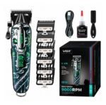 Maquina Peluquera Inalámbrica Clipper VGR V-279 Verde DB - Imagen 3