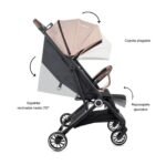 Coche Travel System Compacto Micro Pink Bebesit Redicol - Imagen 3